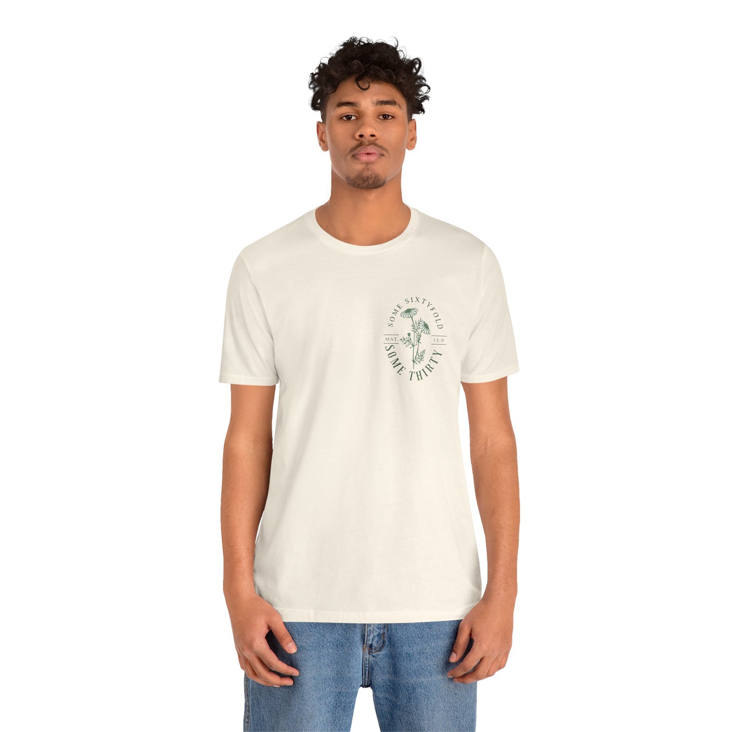 Matthew 13:8 oversized t-shirt