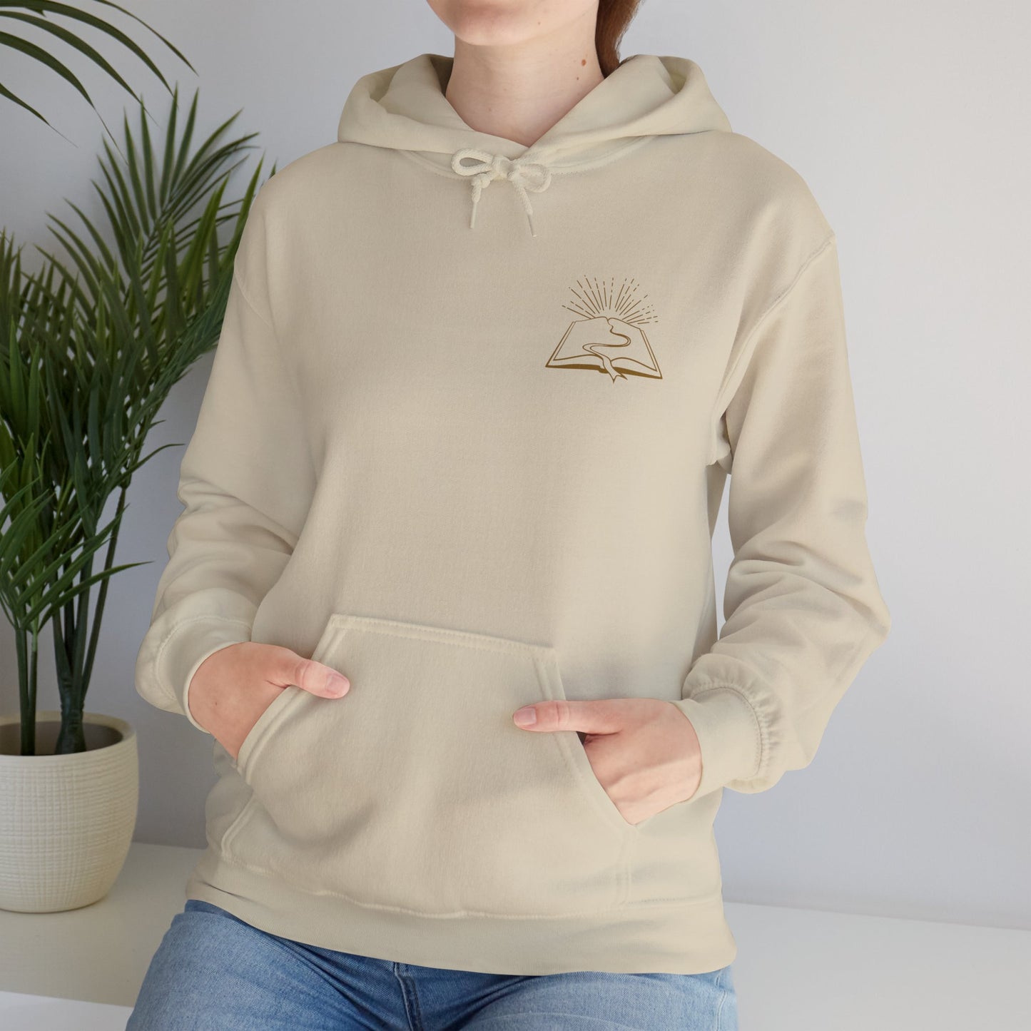 God's Will Not Mine Hoodie (Cream)