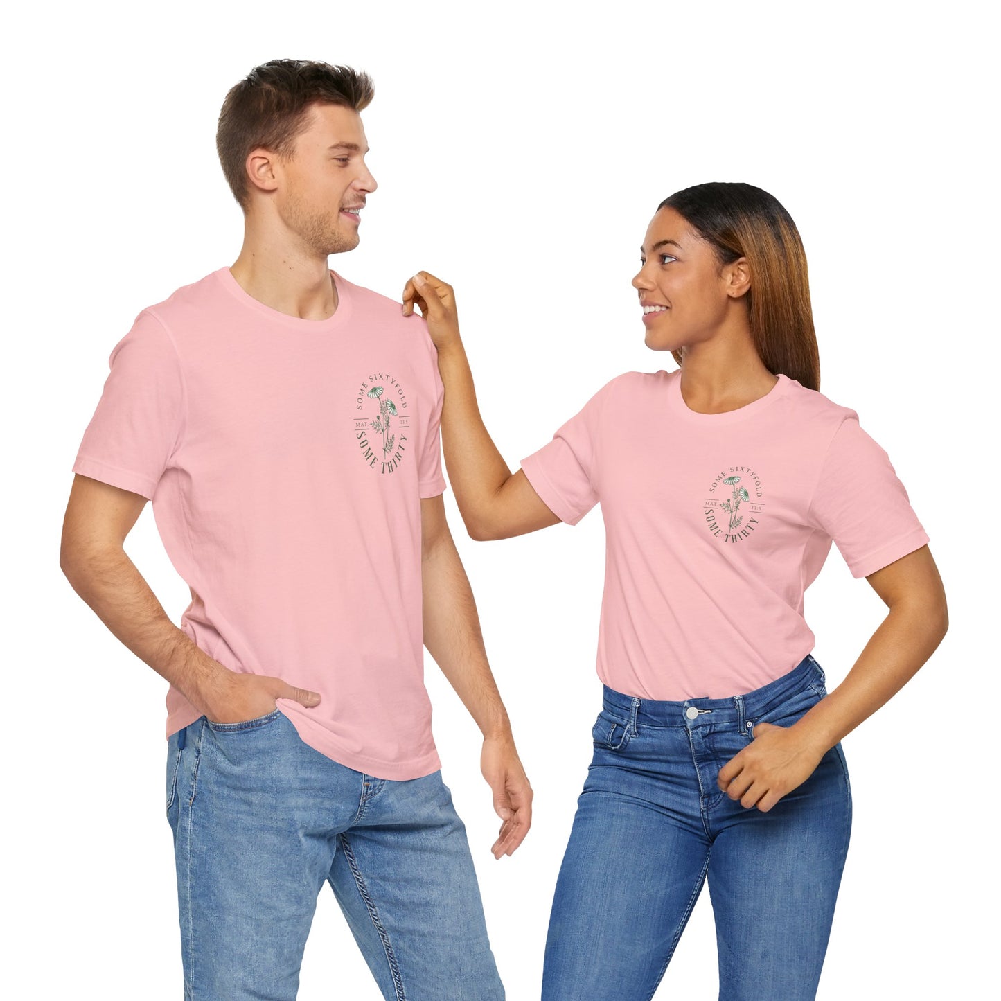 Matthew 13:8 oversized t-shirt