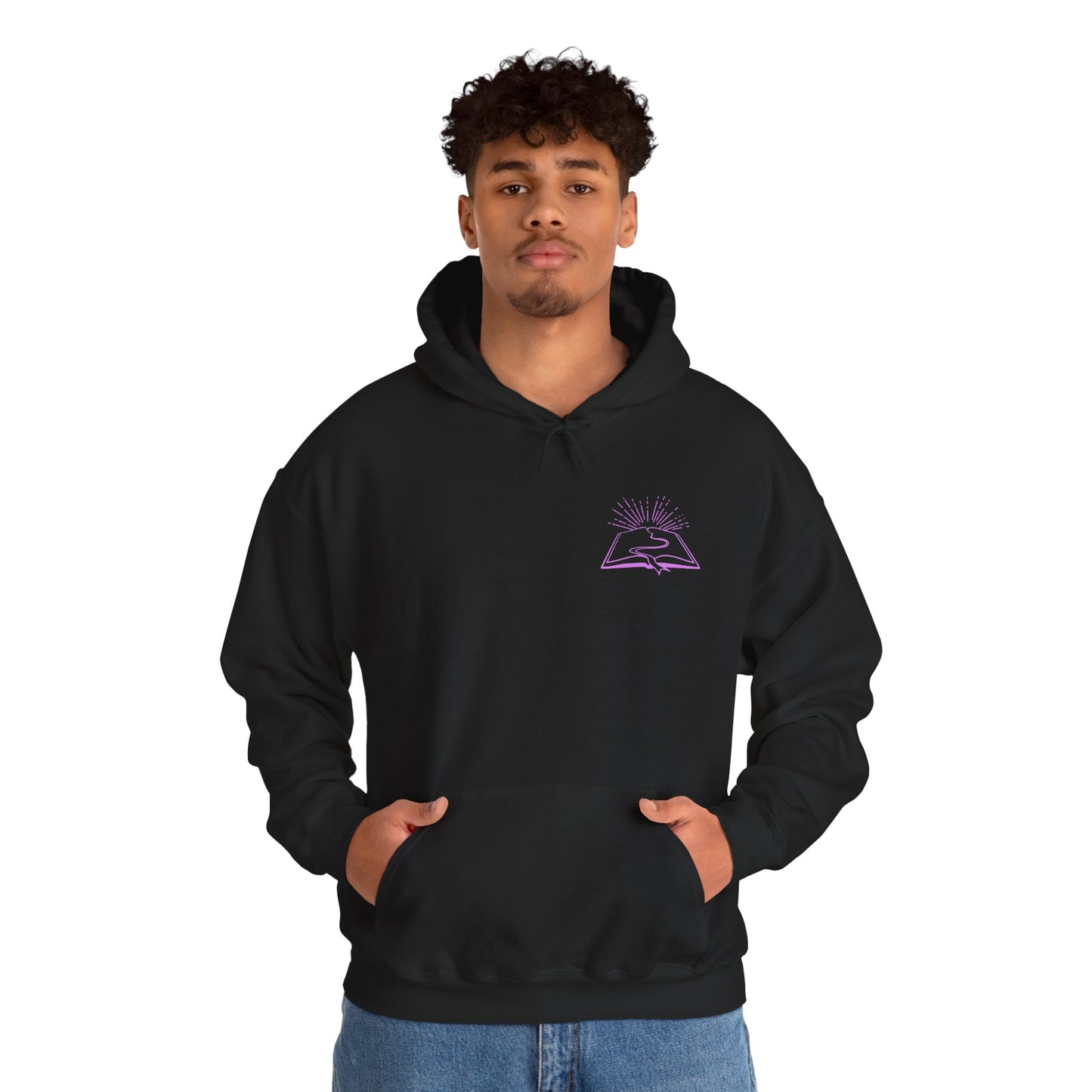 Unisex Heavy Blend™ Hooded Sweatshirt - God's Will Not Mine, Faith-Inspired Apparel