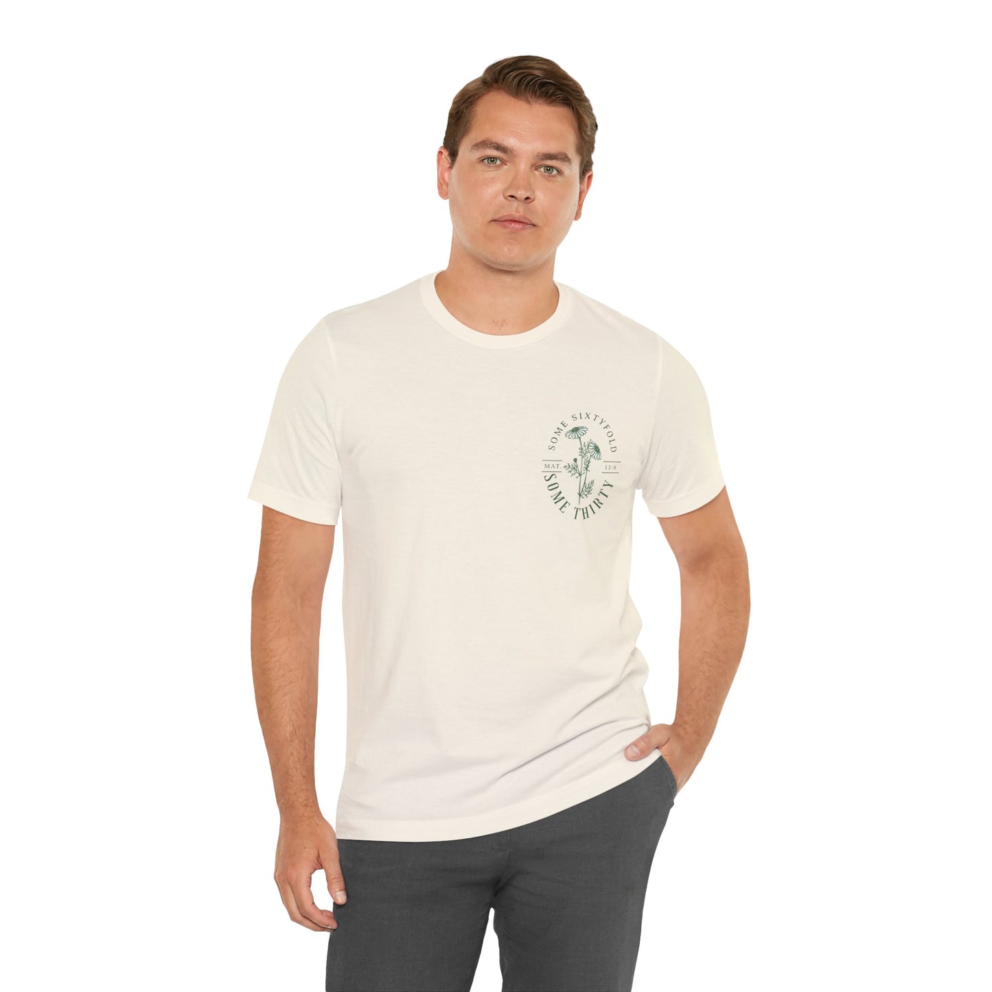 Matthew 13:8 oversized t-shirt