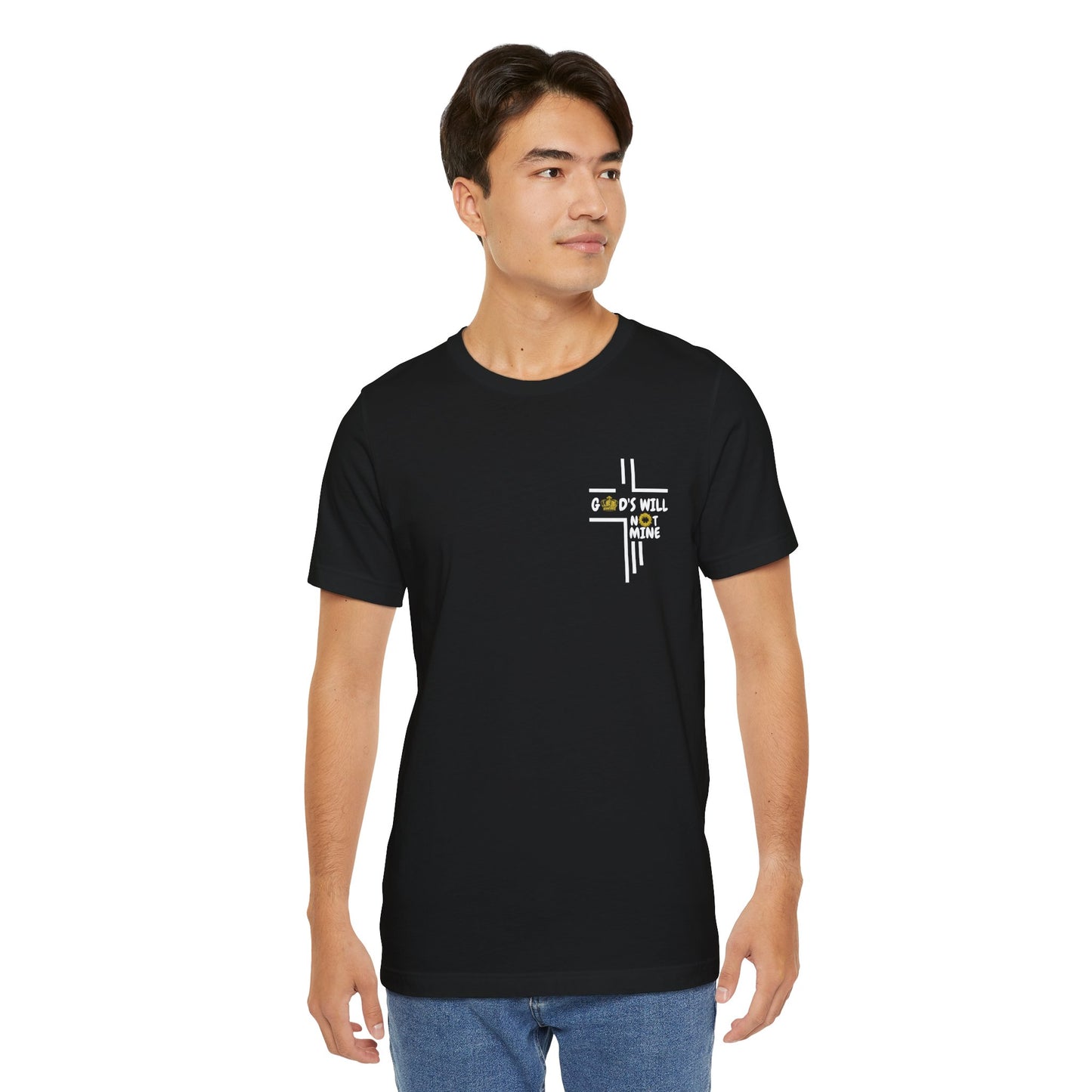 God's Will Not Mine Shirt (Black)