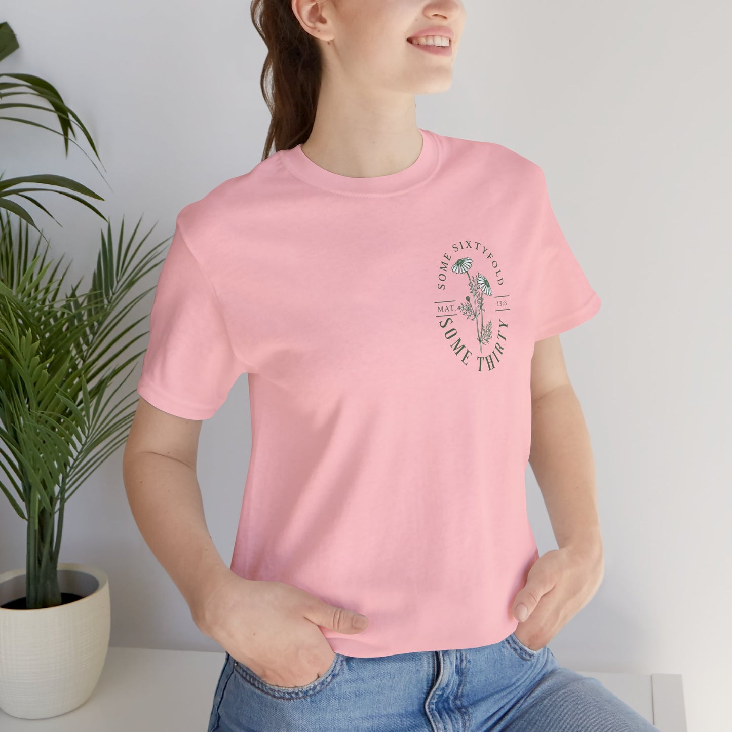 Matthew 13:8 oversized t-shirt